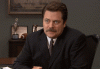 Nothing good worth having comes easy...-swanson.gif