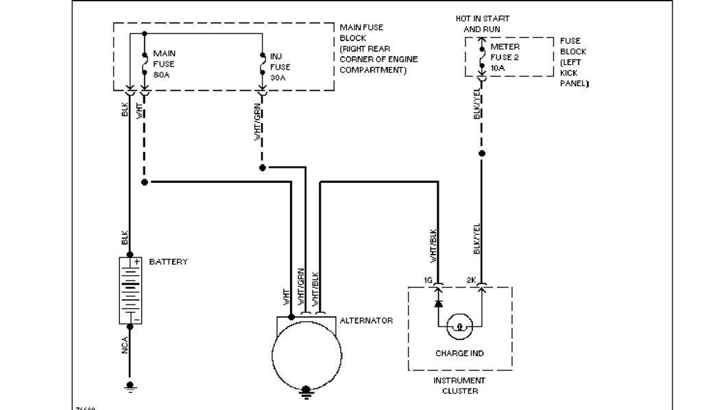 4 Wire Gm Alternator Wiring Diagram from www.miataturbo.net