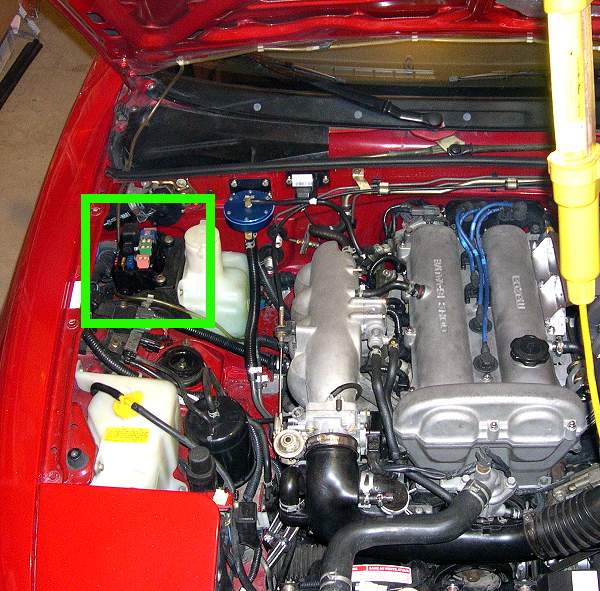 Main Relay Location - Miata Turbo Forum - Boost cars ... 1990 miata wiring harness diagram 