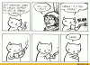 The AI-generated cat pictures thread-funny-pictures-auto-comics-cat-379837.gif