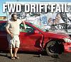 Totaled my wife's company car today :)-fwddriftfail.jpg