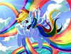 Suggestions for Hustler's new Avatar and Signature!-rainbowdashwithrainbows.jpg