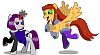 The AI-generated cat pictures thread-10276__safe_ponified_raven_teen-titans_starfire.png
