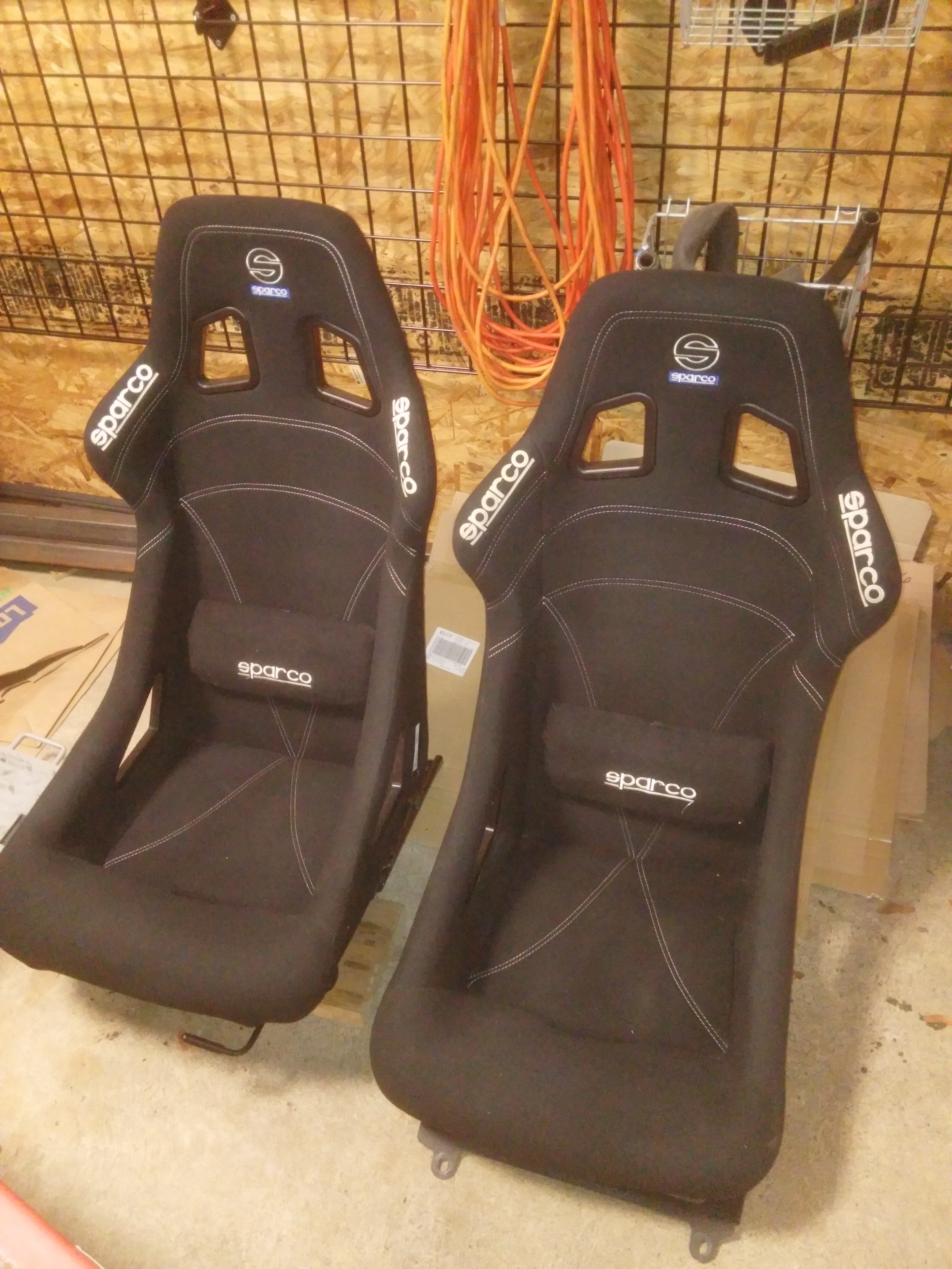 Sparco Seat Leg Cushion — Track First