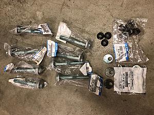 8x Mazda alignment bolt kit, Trackspeed oil feed adapter, 3mm wheel spacers-img_4632.jpg