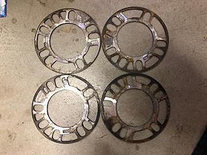 8x Mazda alignment bolt kit, Trackspeed oil feed adapter, 3mm wheel spacers-img_4678.jpg