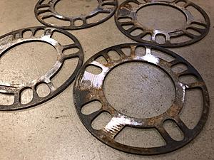 8x Mazda alignment bolt kit, Trackspeed oil feed adapter, 3mm wheel spacers-img_4679.jpg