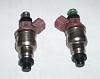 (2) Serviced Denso RX7 TII Injectors--550 cc PNP-550s.jpg