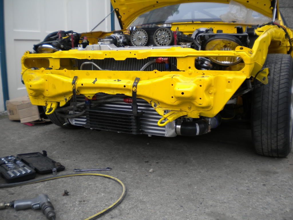 Removing Metal Structure Behind Front Per Miata Turbo Forum Boost Cars Acquire Cats
